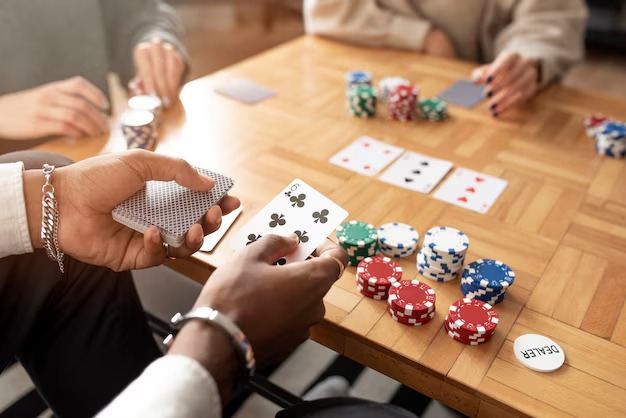 Live casino dealer table with multiple camera angles and chat interface